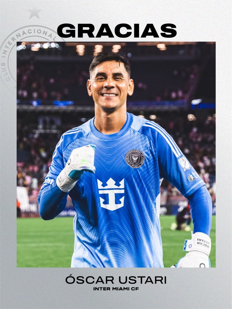 世界杯手机观看-官方：迈阿密国际与阿根廷门将乌斯塔里解约
